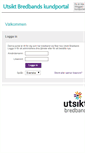 Mobile Screenshot of login.utsikt.se